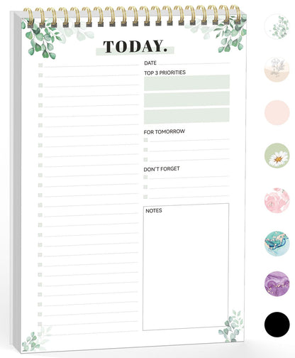 Forvencer To Do List Notepad (6.5 x9.8), To Do List Notebook for Work