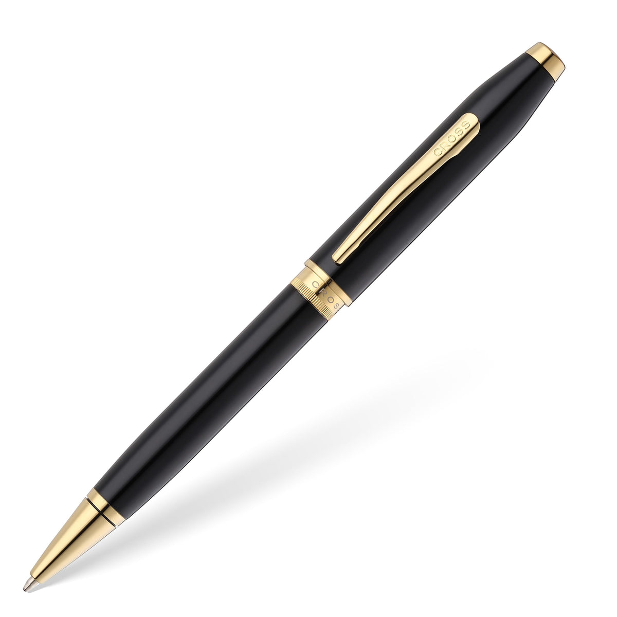 Cross Coventry Blue Lacquer Ballpoint Pen, Medium Point, Black Ink