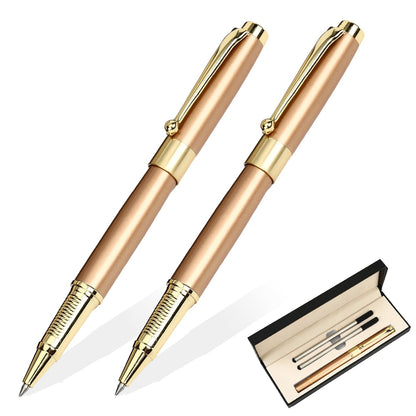 YIVONKA Ballpoint Pen Black Refill,Luxury Ballpoint Line width 0.5mm,Best Ball Pen Gift Set for Men & Women Professional Executive,Office,Nice BallPens Classy Gift Box (Blue)