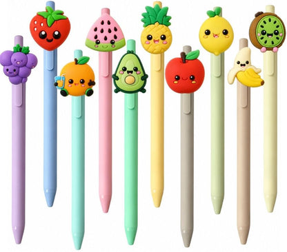YJ PREMIUMS 10PC Music Pens Song Writing Pen Musical Instruments Lyrics Rhythm Guitar Violin Drums Office Supply Recital Gifts For Music Lovers Choirmates Piano Teacher Students Bandmates Musicians