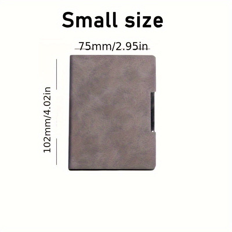 6 Colors, A7 Pocket Notebook Small Notebook for Office Use, Small Fresh Portable Notebook with Soft Cover, Mini Notebook