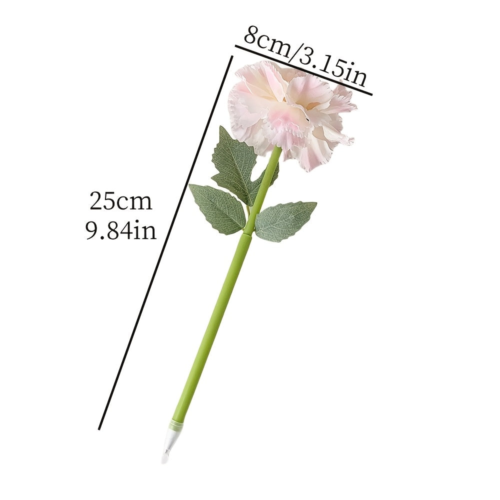 Creative Simulation Carnation Bouquet Ballpoint Pen - Mother's Day, Teacher's Day, Birthday Gift