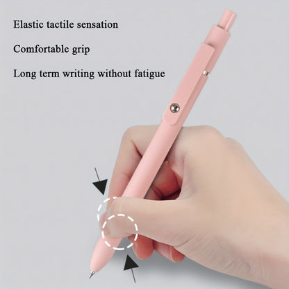 Aurora Gradient Retractable Gel Pens for Writing, 0.5mm Black Ink Quick Dry Gel Pens, Luxury Business Office Gift, Back to School, Valentine's Day Wedding Party Gift Stationery Supplies