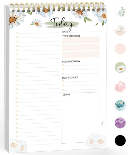 Forvencer To Do List Notepad (6.5 x9.8), To Do List Notebook for Work