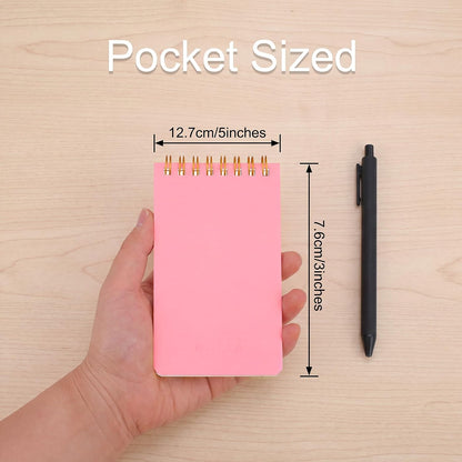 Thboxes Pocket Notebooks 8 Pack, 3x5 Inch Mini Pads Spiral, Macaron Colors