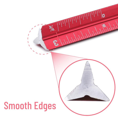 Mr. Pen- 6 Inch Pocket Size Ruler, 2 Pack, Small Architectural Scale