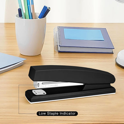 Stapler 25 Sheet Capacity with 1000 Staples and Staple Remover, Black