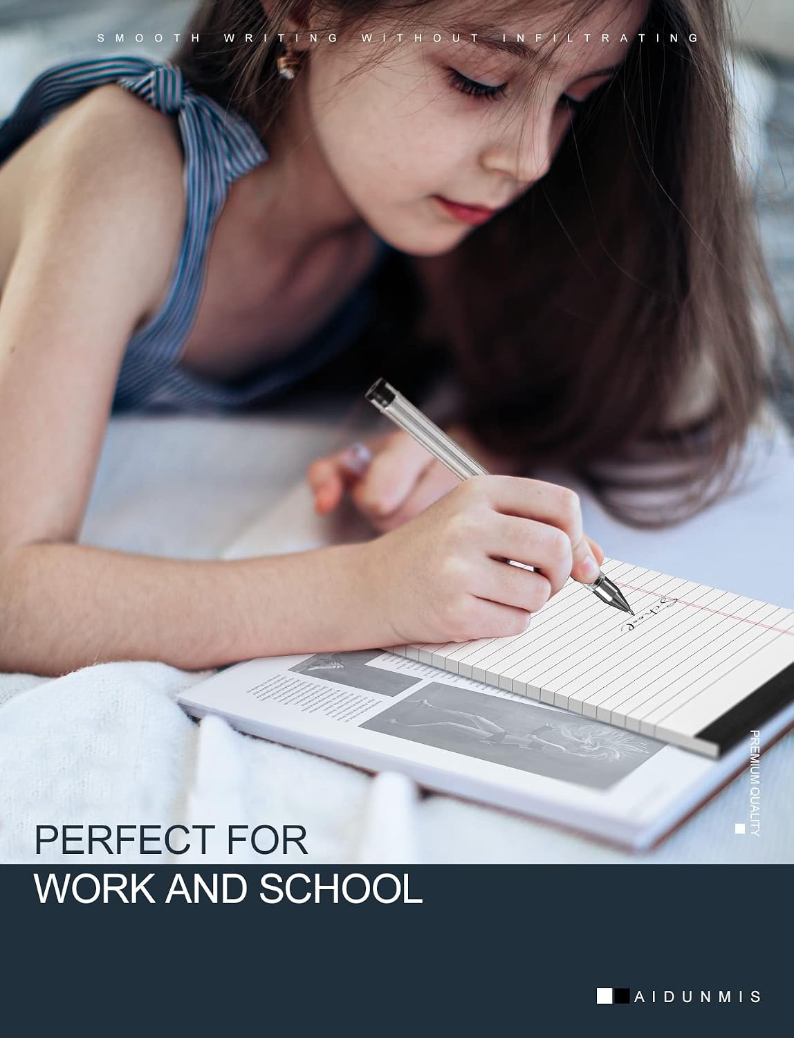 12 Pack Note Pads 5x8 Small Legal Pads White Notepads 5x8 Inch Paper Pads