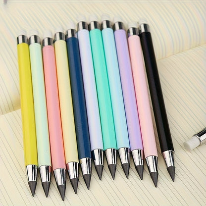 6pcs HB Eternal Pencil • Black Technology Sketch Pencil • Not Easy to Break • Doesn't Need Sharpening