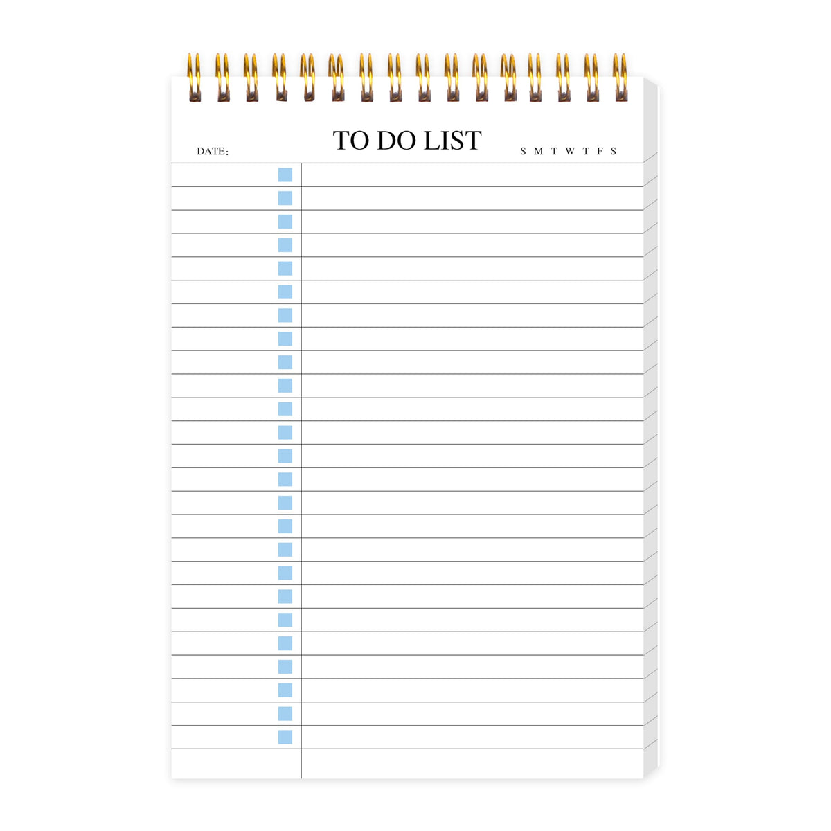 To Do List Notepad 3 Pack, Undated Daily Planner Notepad, A5 (5.5" x 8.3")