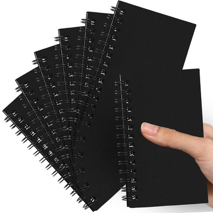 Jutom 18 Pcs Small Spiral Notebook Memo Pad 3x5, Orange