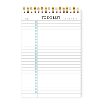 To Do List Notepad 3 Pack, Undated Daily Planner Notepad, A5 (5.5" x 8.3")