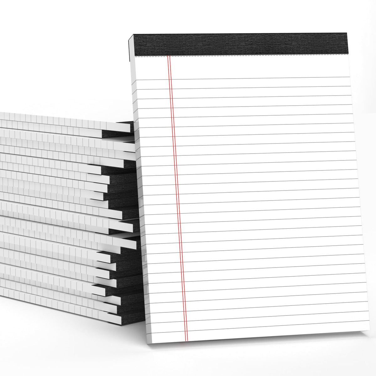 12 Pack Note Pads 5x8 Small Legal Pads White Notepads 5x8 Inch Paper Pads