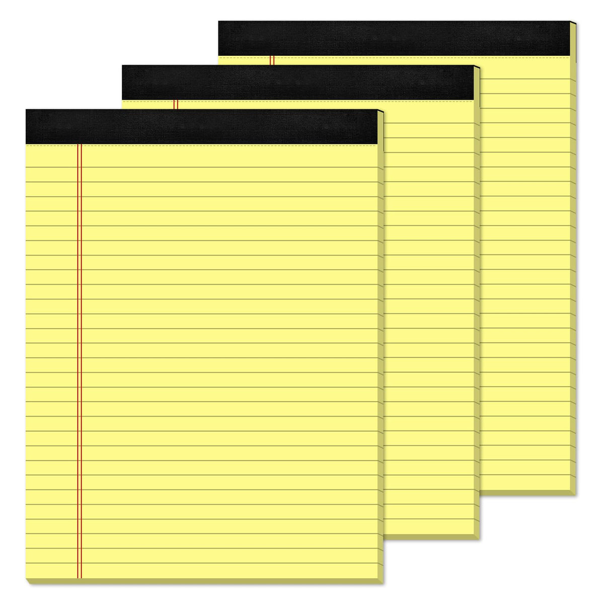 12 Pack Note Pads 5x8 Small Legal Pads White Notepads 5x8 Inch Paper Pads