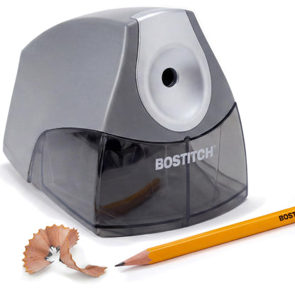 Bostitch Office Electric Pencil Sharpener, Heavy Duty, Stall-Free, Black