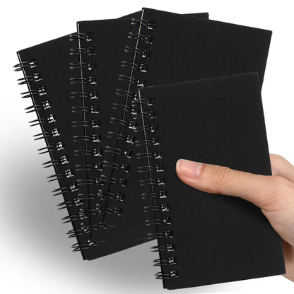 Jutom 18 Pcs Small Spiral Notebook Memo Pad 3x5, Orange