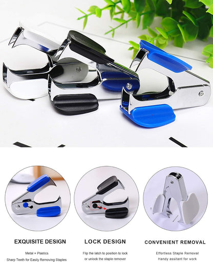 Leven Effortless Desktop Stapler, 40 Sheet Capacity, One Finger Stapling