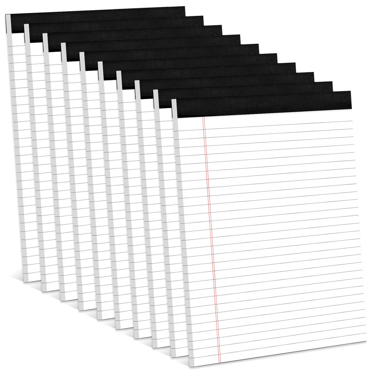 12 Pack Note Pads 5x8 Small Legal Pads White Notepads 5x8 Inch Paper Pads