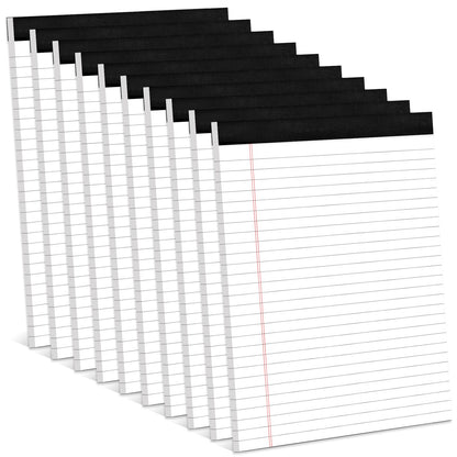 12 Pack Note Pads 5x8 Small Legal Pads White Notepads 5x8 Inch Paper Pads