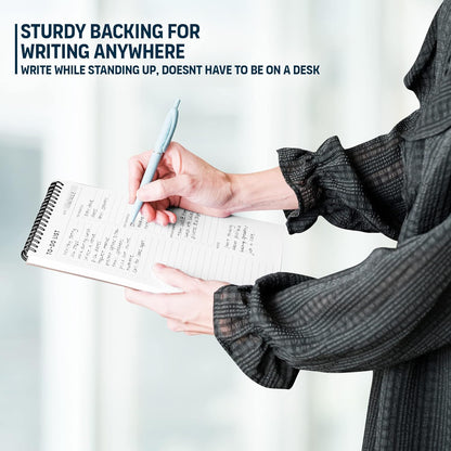To Do List Notepad with Multiple Functional Sections, Spiral Daily Planner