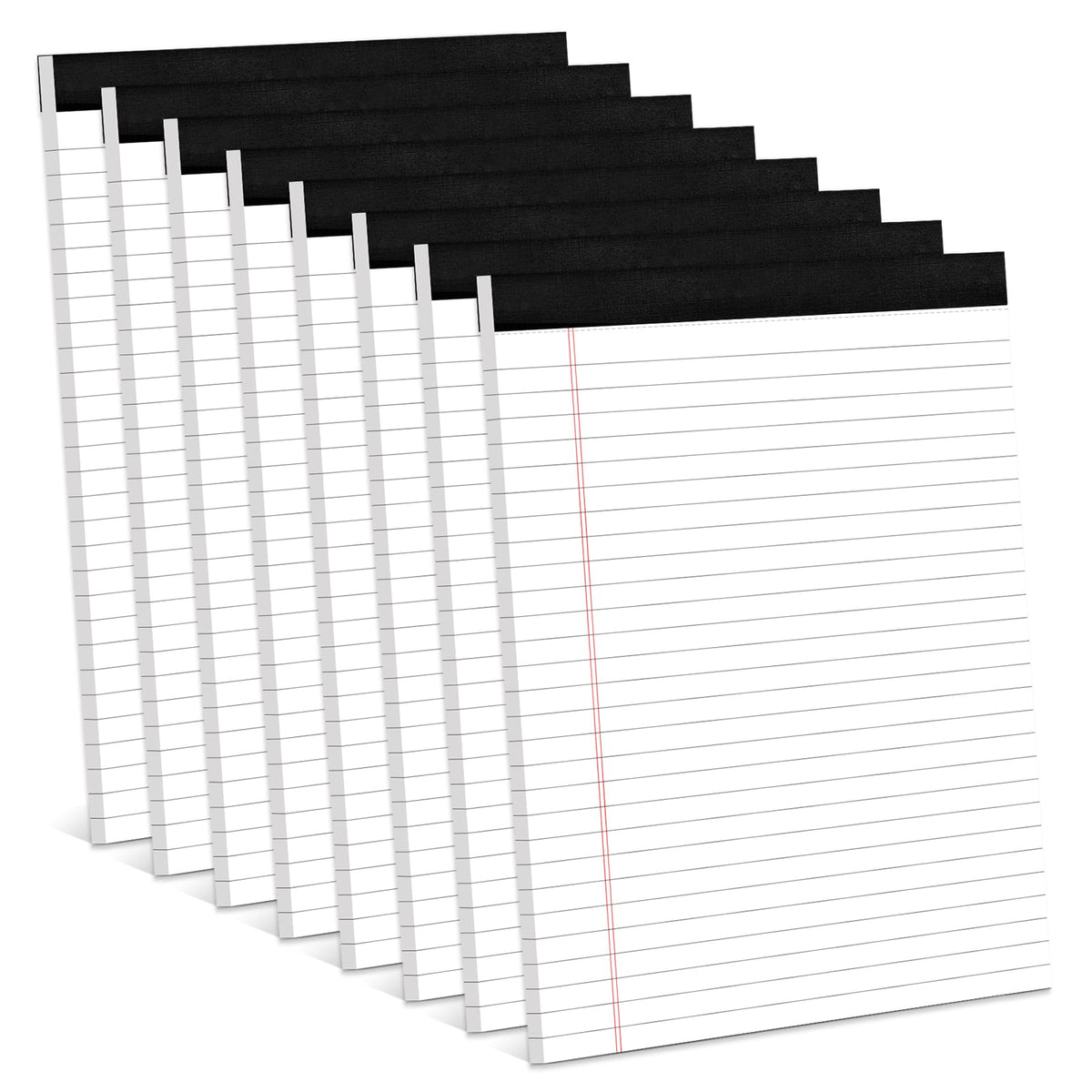 12 Pack Note Pads 5x8 Small Legal Pads White Notepads 5x8 Inch Paper Pads