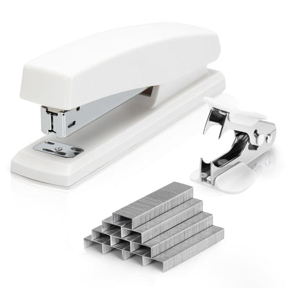 Deli Stapler, 25 Sheet Capacity, 1000 Staples & Staple Remover, Blue