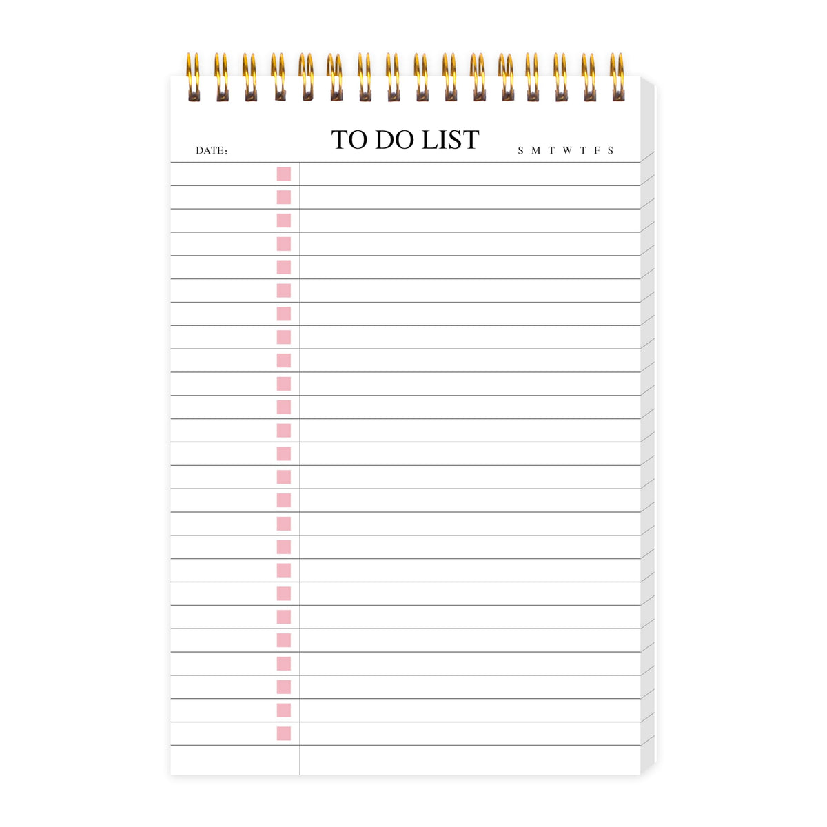 To Do List Notepad 3 Pack, Undated Daily Planner Notepad, A5 (5.5" x 8.3")