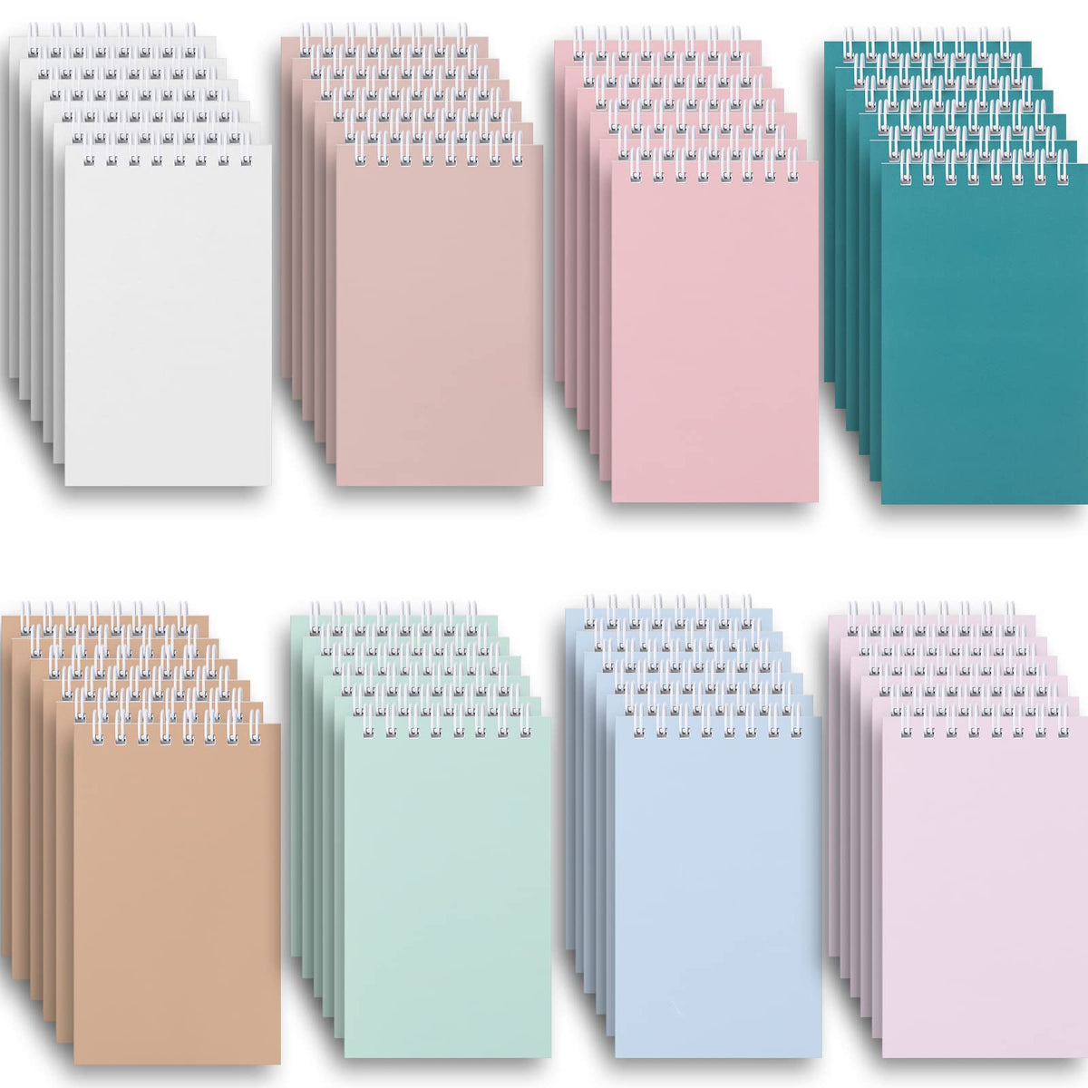 Ddaowanx Small Notebooks,Cute 3x5 Pocket Spiral Notepads With Lined Pages