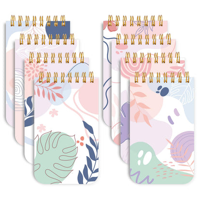 Thboxes Pocket Notebooks 8 Pack, 3x5 Inch Mini Pads Spiral, Macaron Colors