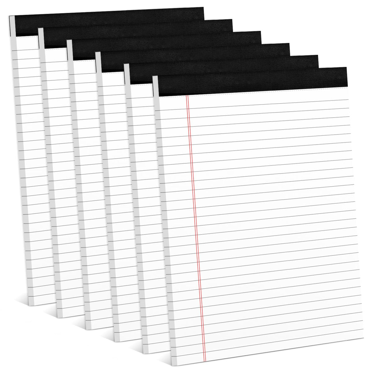 12 Pack Note Pads 5x8 Small Legal Pads White Notepads 5x8 Inch Paper Pads