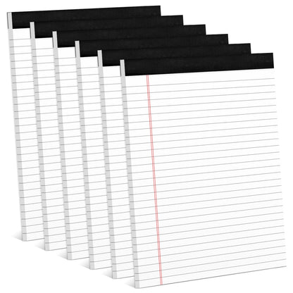 12 Pack Note Pads 5x8 Small Legal Pads White Notepads 5x8 Inch Paper Pads