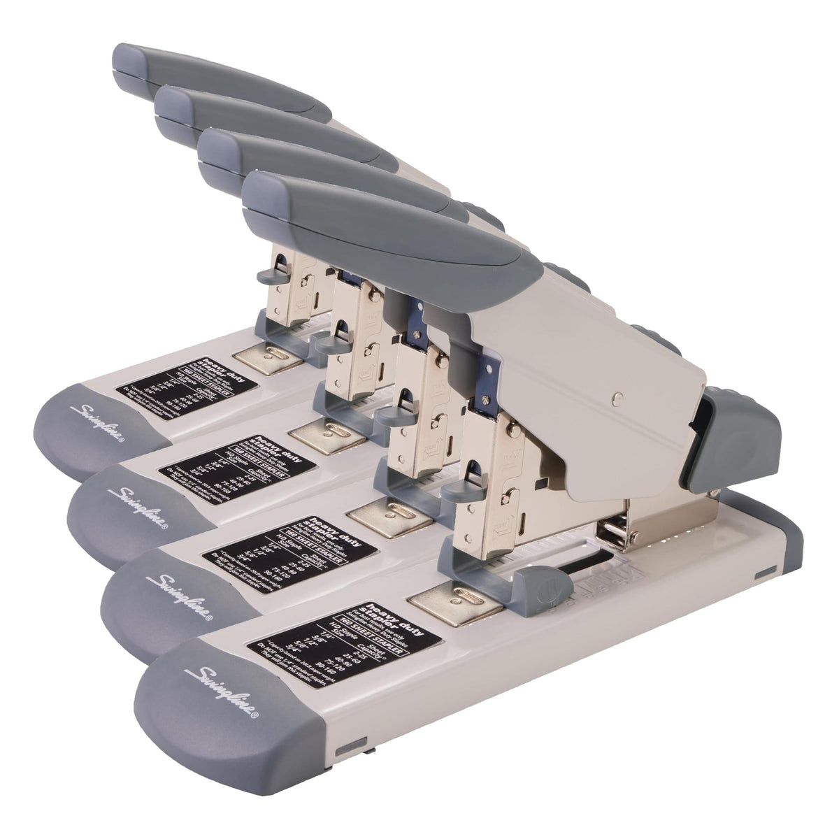Swingline Heavy Duty Stapler, 160 Sheet Capacity, Jam Free, Metal, Black and Gray (39005)
