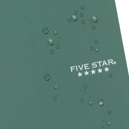 Five Star Spiral Notebook, 1 Subject, College Ruled Paper, 4-3/8" x 7", Small Size, 80 Sheets, Fights Ink Bleed, Water Resistant Cover, Seaglass Green (450048CH1-ECM)