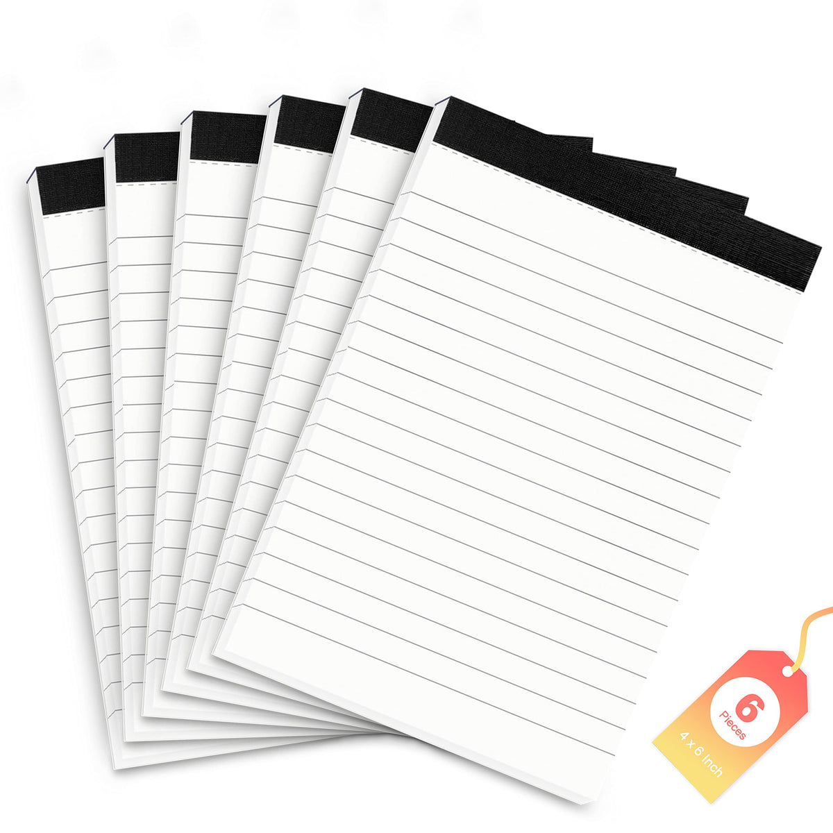 12 Pack Note Pads 5x8 Small Legal Pads White Notepads 5x8 Inch Paper Pads