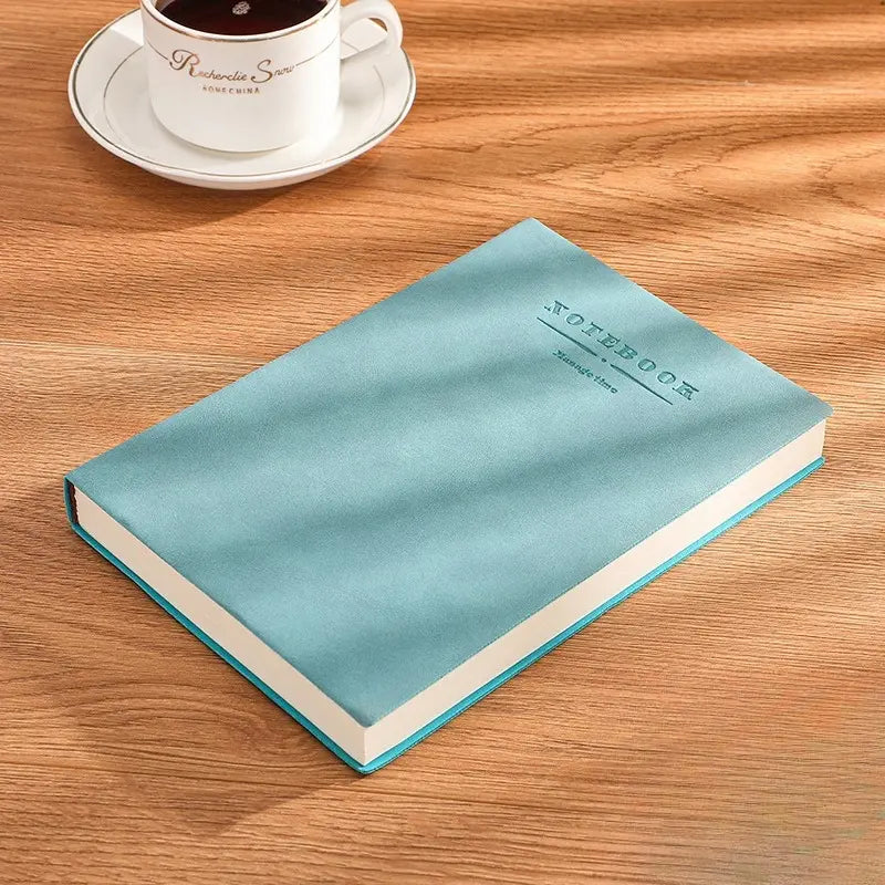 Zoti A5 Writing Notebook with Nubuck-Style Soft Cover, High-Quality Eye-Friendly 360 Pages Paper, Portable Water-Resistant Design, Ideal for School and Office Use