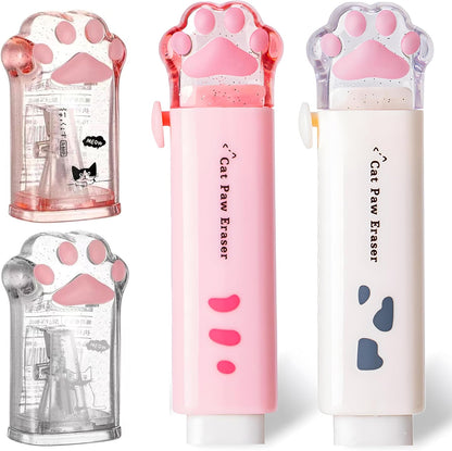 4Pcs Cute Stationery Set,Kawaii School Supplies