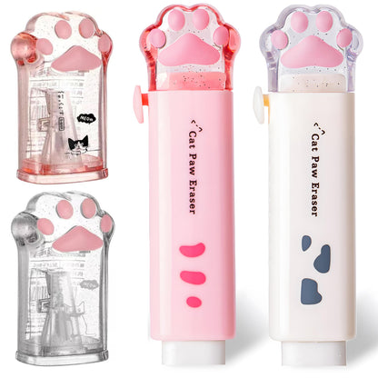 4Pcs Cute Stationery Set,Kawaii School Supplies
