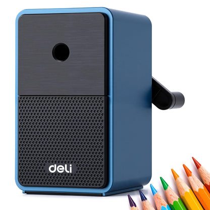Deli Manual Pencil Sharpene, Brown