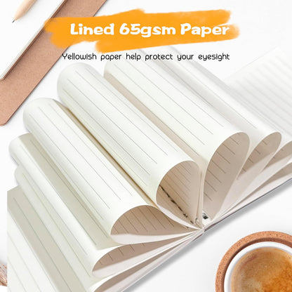 OSIMIG 24 Pack A5 Spiral Notebooks Bulk, 8x5.5 Lined Journaling Notebooks