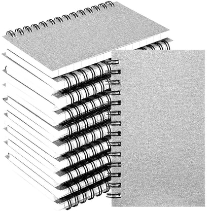 Jutom 18 Pcs Small Spiral Notebook Memo Pad 3x5, Orange