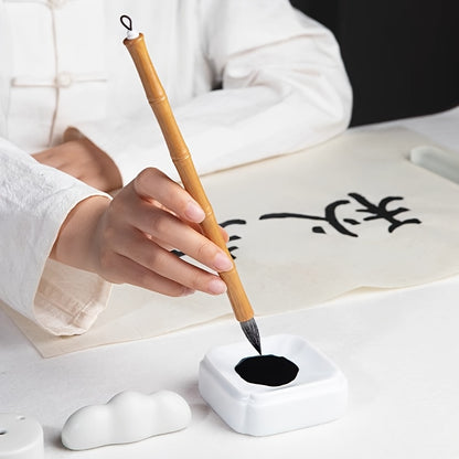 In The Bamboo Section, Sheep, Wolf Brush Calligraphy Brush, Beginners Ou Kai Yan Kai Liu Style Calligraphy Running in Regular Script Brush Official Script Brush