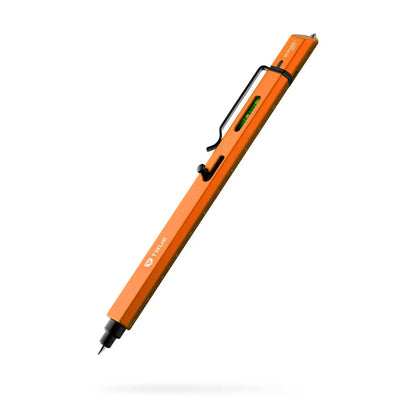 True Scrybe Bolt Action 8-in-1 Multi-Tool Ballpoint Pen, Office Stationery Writing Tool for Computers & Office Equipment, Bolt Action Pen Scriber Bubble Level