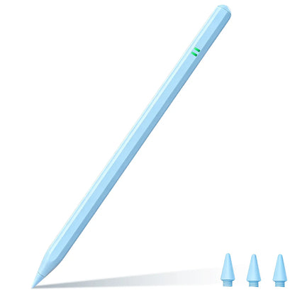 Capacitive Stylus Pen for iPad, Tablet Accessories with Button, Fast Charging, Palm Rejection & Tilt Sensitivity for Drawing & Writing, Compatible with iPad 2018-2025, Pro 11"/13"/M4, Air 11"/13" M3/M2, Mini7/6/5, A16/11th-6th Gen (Back to School), Stylus