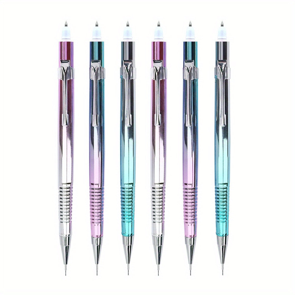 Creative Pencil Ballpoint Pen 2-In-1 Blue 0.3 0.5 0.7 0.9Mm 1 Random Mechanical Pencil with Replacement Lead, Multifunctional Writing Stationery