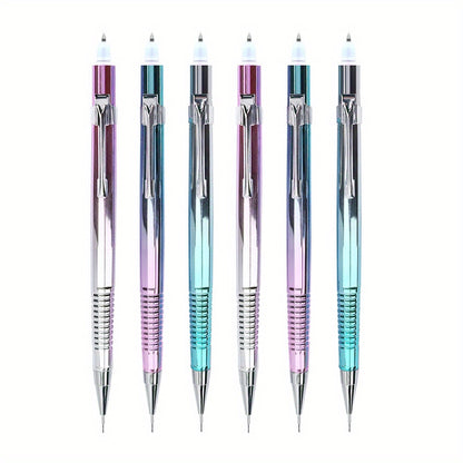 Creative Pencil Ballpoint Pen 2-In-1 Blue 0.3 0.5 0.7 0.9Mm 1 Random Mechanical Pencil with Replacement Lead, Multifunctional Writing Stationery