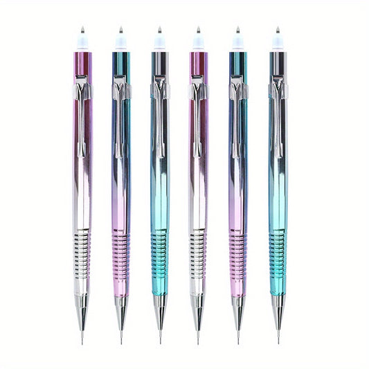 Creative Pencil Ballpoint Pen 2-In-1 Blue 0.3 0.5 0.7 0.9Mm 1 Random Mechanical Pencil with Replacement Lead, Multifunctional Writing Stationery