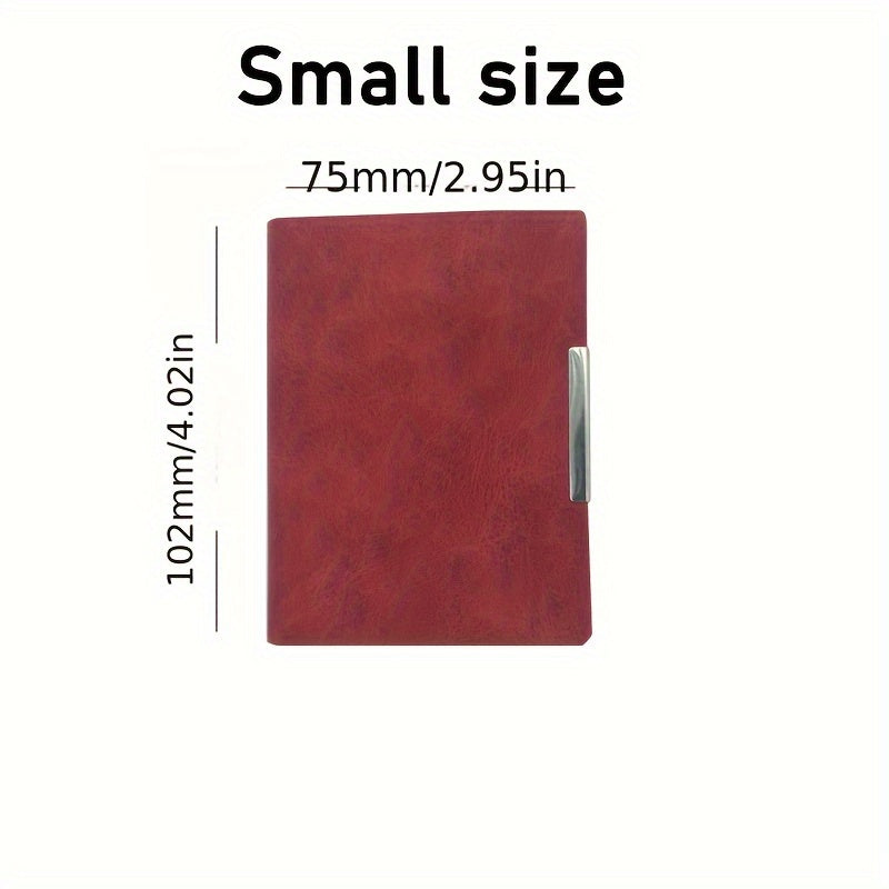 6 Colors, A7 Pocket Notebook Small Notebook for Office Use, Small Fresh Portable Notebook with Soft Cover, Mini Notebook