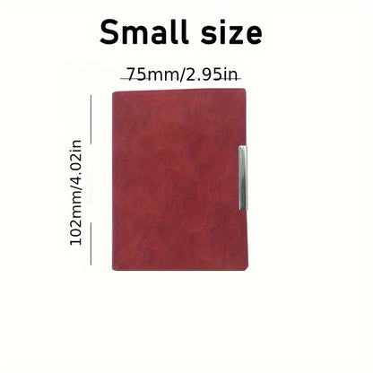 6 Colors, A7 Pocket Notebook Small Notebook for Office Use, Small Fresh Portable Notebook with Soft Cover, Mini Notebook