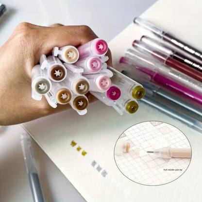 Languo 162/213pcs Gel Pen Set, Pens Set, 0.6mm Tip, Rich Colors, Smooth Writing, Large Ink Capacity, Multifunctional for Office, Art, DIY, Scrapbooking
