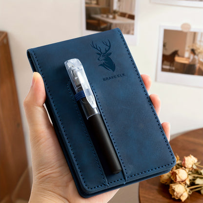 Available in Both Combination Sets and as a Portable Notebook with 100 Replaceable Lined Inner Pages, This Set Includes a Pen and Is Ideal for Diaries, Travel, Work, and Study